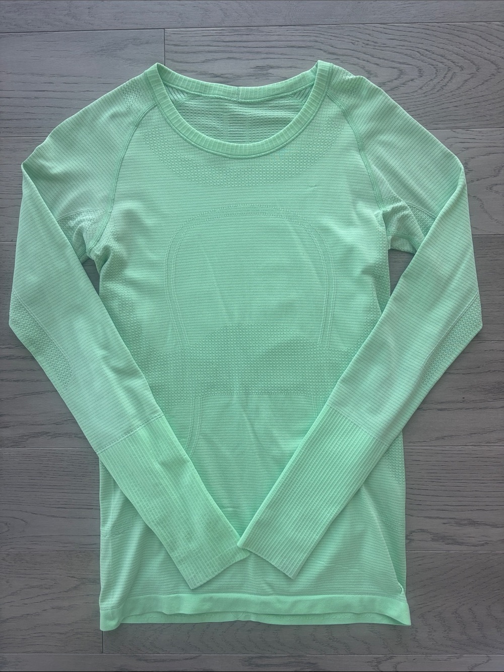 Lululemon Long Sleeve Swiftly Tech Long Sleeve Shirt Green Size 6 - Picture 3 of 5